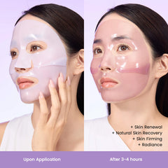Rejuvenating Caviar PDRN Real Deep Mask - 4 Pack for Natural Skin Renewal & Firming