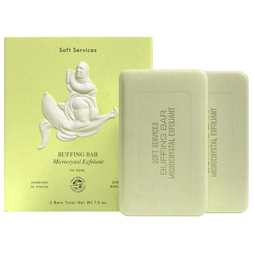 Green Banana Buffing Bar Exfoliating Body Bar for KP and Ingrown Hair
