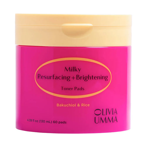 Milky Resurfacing + Brightening Toner Pads and Face Treatment