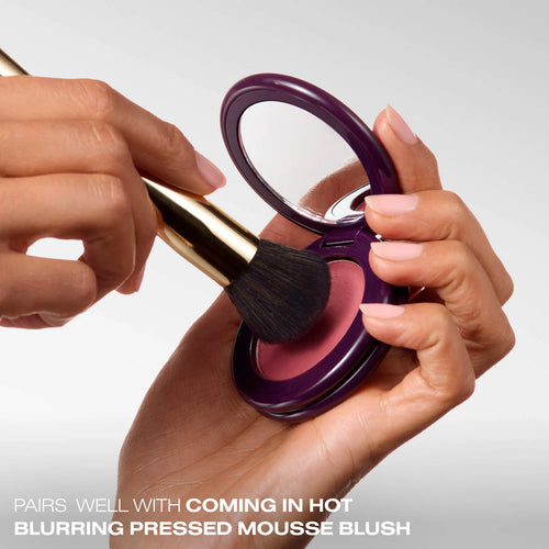 Dual Blush and Blur Precision Brush for Blushing and Lifting