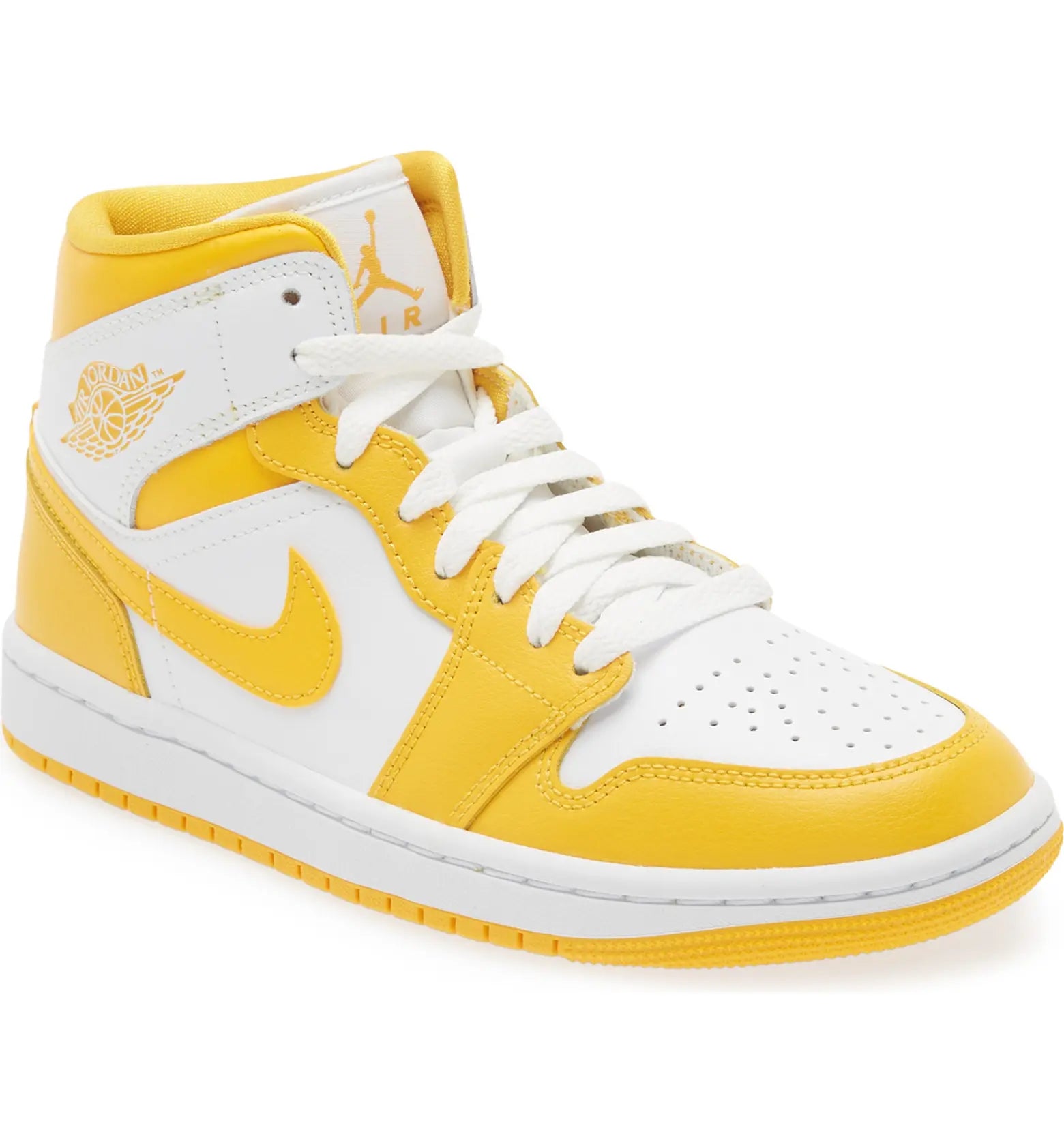 Jordan Air Jordan 1 Mid Sneaker Yellow Beauty By Jos