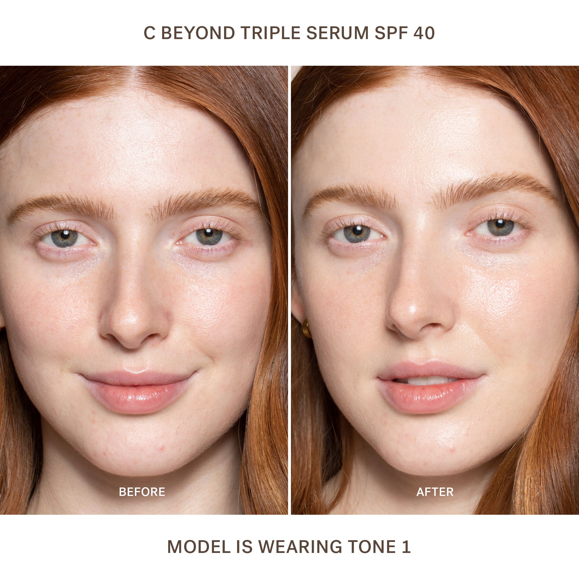 C Beyond Triple Serum SPF 40 Mineral Sunscreen with Vitamin C 10% + Niacinamide
