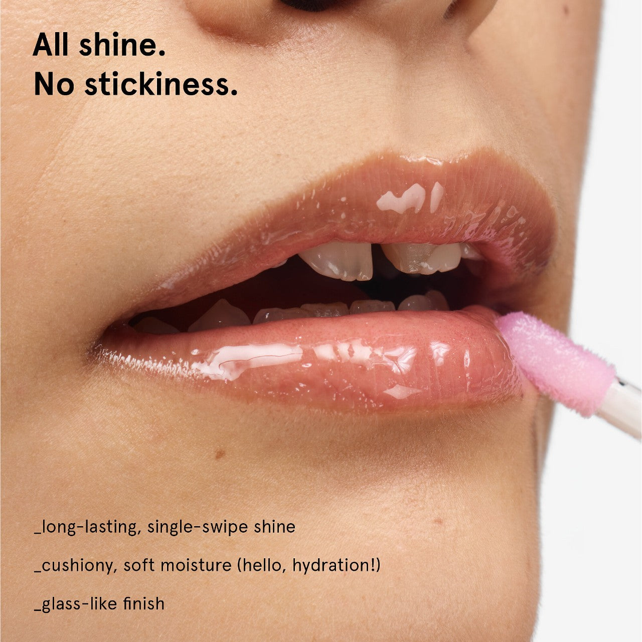 Glassy High-Shine Lip Gloss